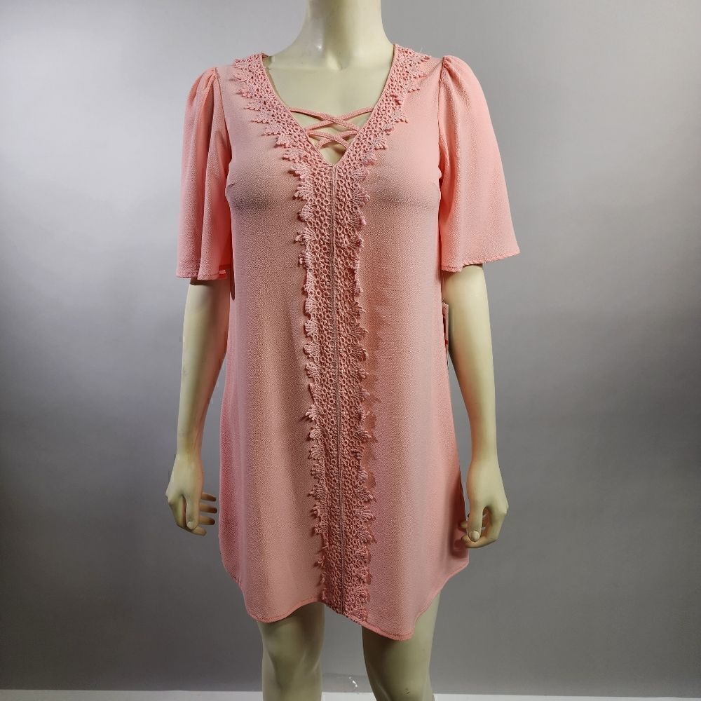 Sequin hearts xs dress nwt